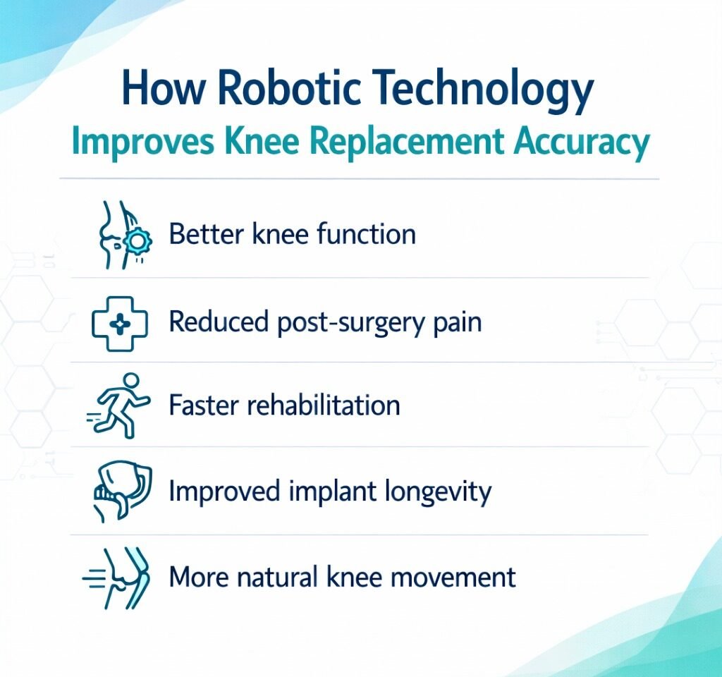 How Robotic Technology Improves Knee Replacement Accuracy