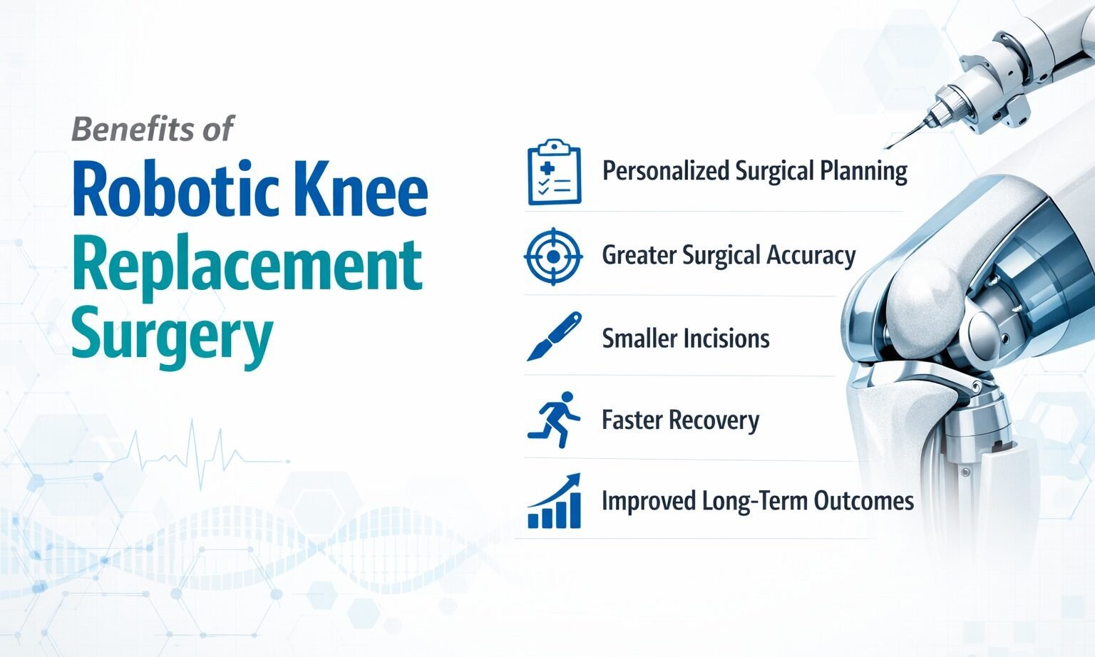 Benefits of Robotic Knee Replacement Surgery