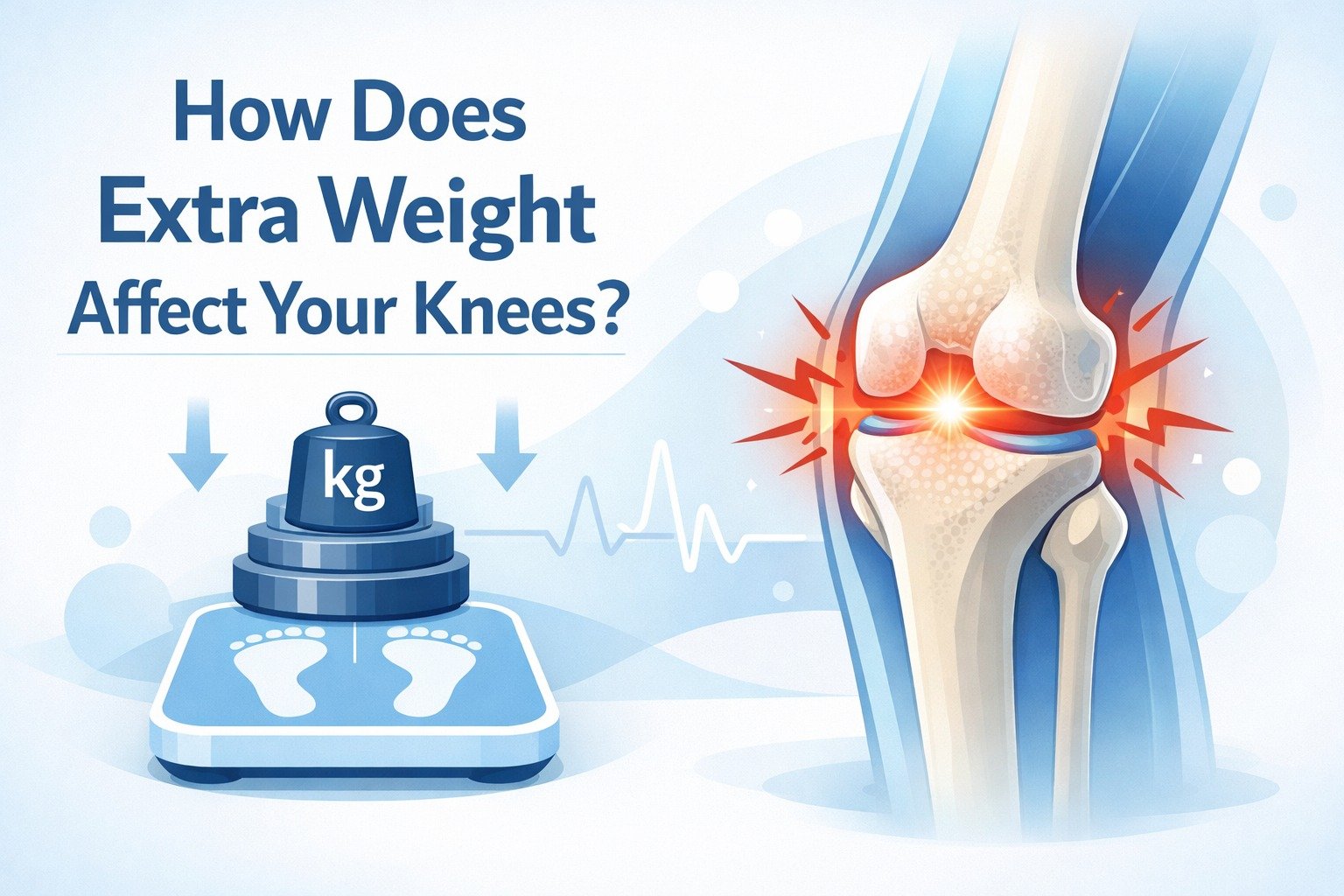 How Does Extra Weight Affect Your Knees?